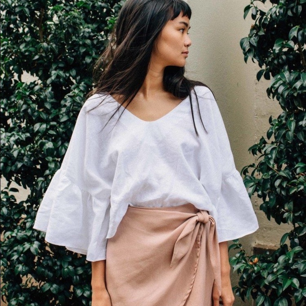 Linen Billow Top